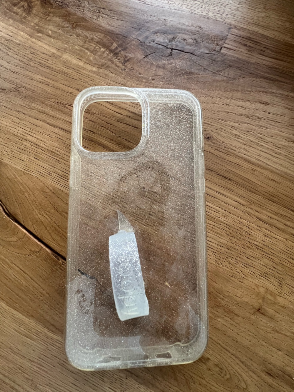 iPhone 13 Pro Max Loopy Case Clear Glitter